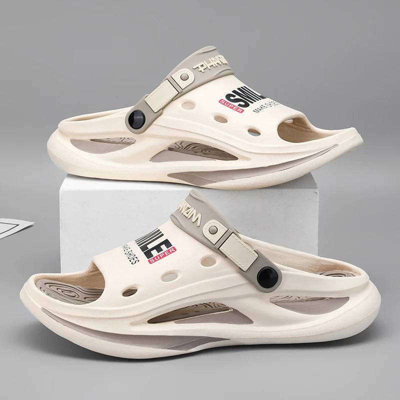 
                  
                    2024 Men's Outdoor Sandals Slippers Beach Comfortable Soft Sole Slide Clogs Casual Shoes Men Women Beach Sandals Big Size 46 47
                  
                