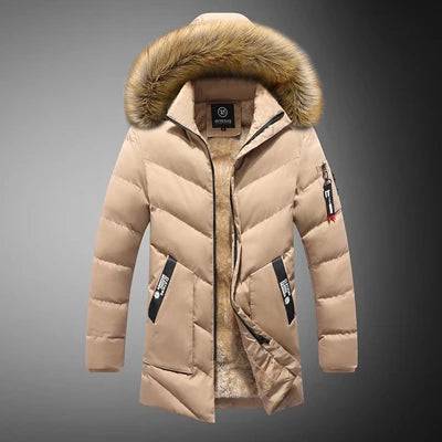 
                  
                    DIMUSI Winter Men's Padded Coats Fashion Male Mid-Long Thick Warm Parka Overcoats Casual Men Down Thermal Hooded Jacket Clothing
                  
                