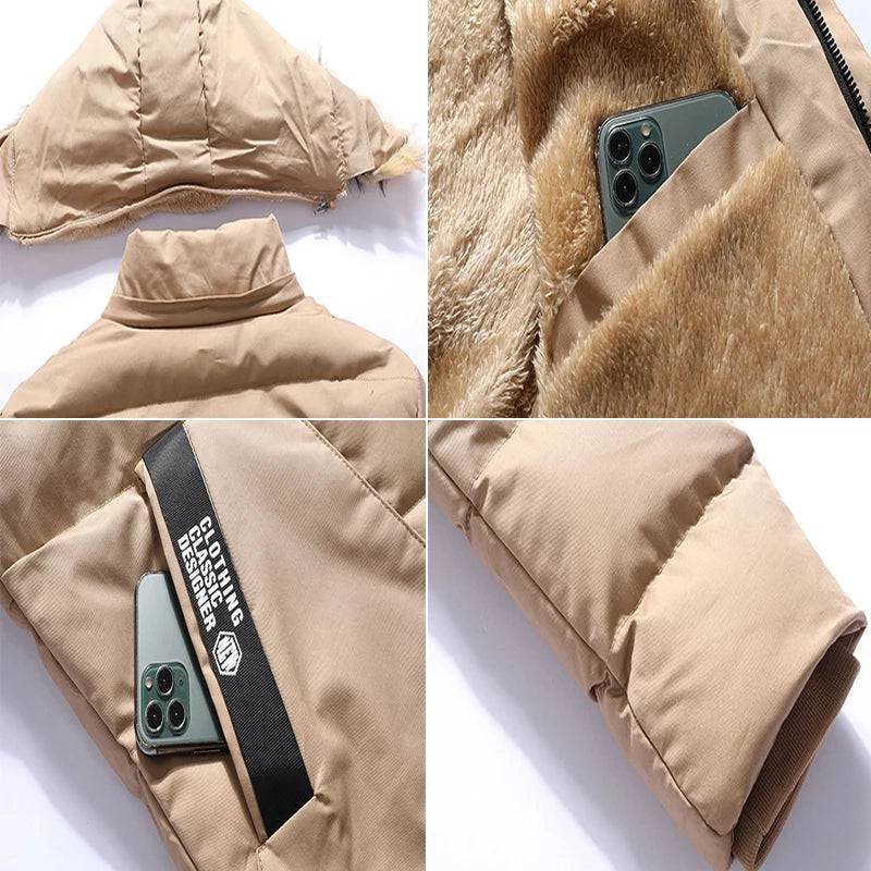 
                  
                    DIMUSI Winter Men's Padded Coats Fashion Male Mid-Long Thick Warm Parka Overcoats Casual Men Down Thermal Hooded Jacket Clothing
                  
                