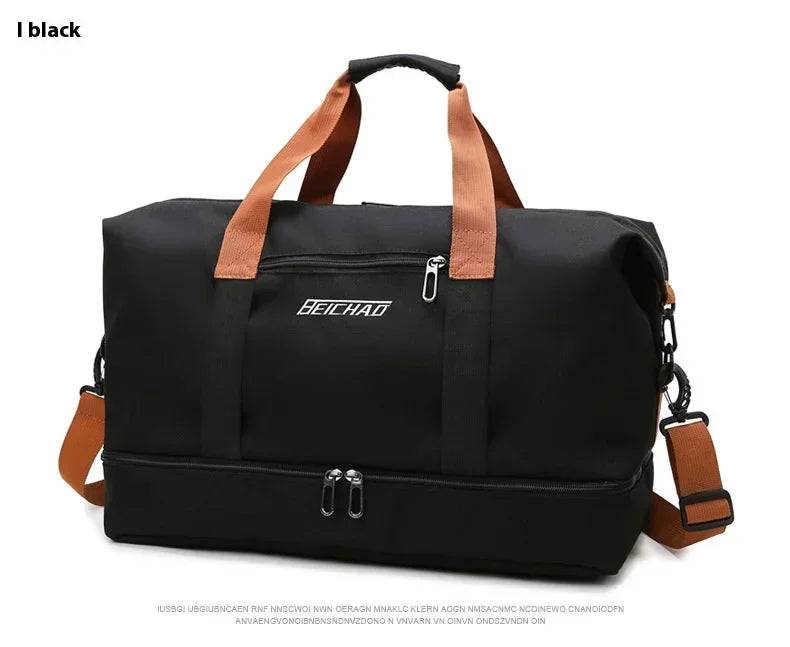 
                  
                    Large Capacity Travel Gym Bag Short-distance Luggage Portable Fitness Bags Shoulder Crossbody Handbags Men's Sports Waterproof B
                  
                