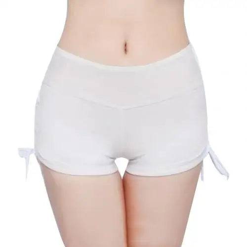 
                  
                    Summer Beach Women Solid Color Bikini Bottom Side Pleated Bandage Swim Shorts
                  
                