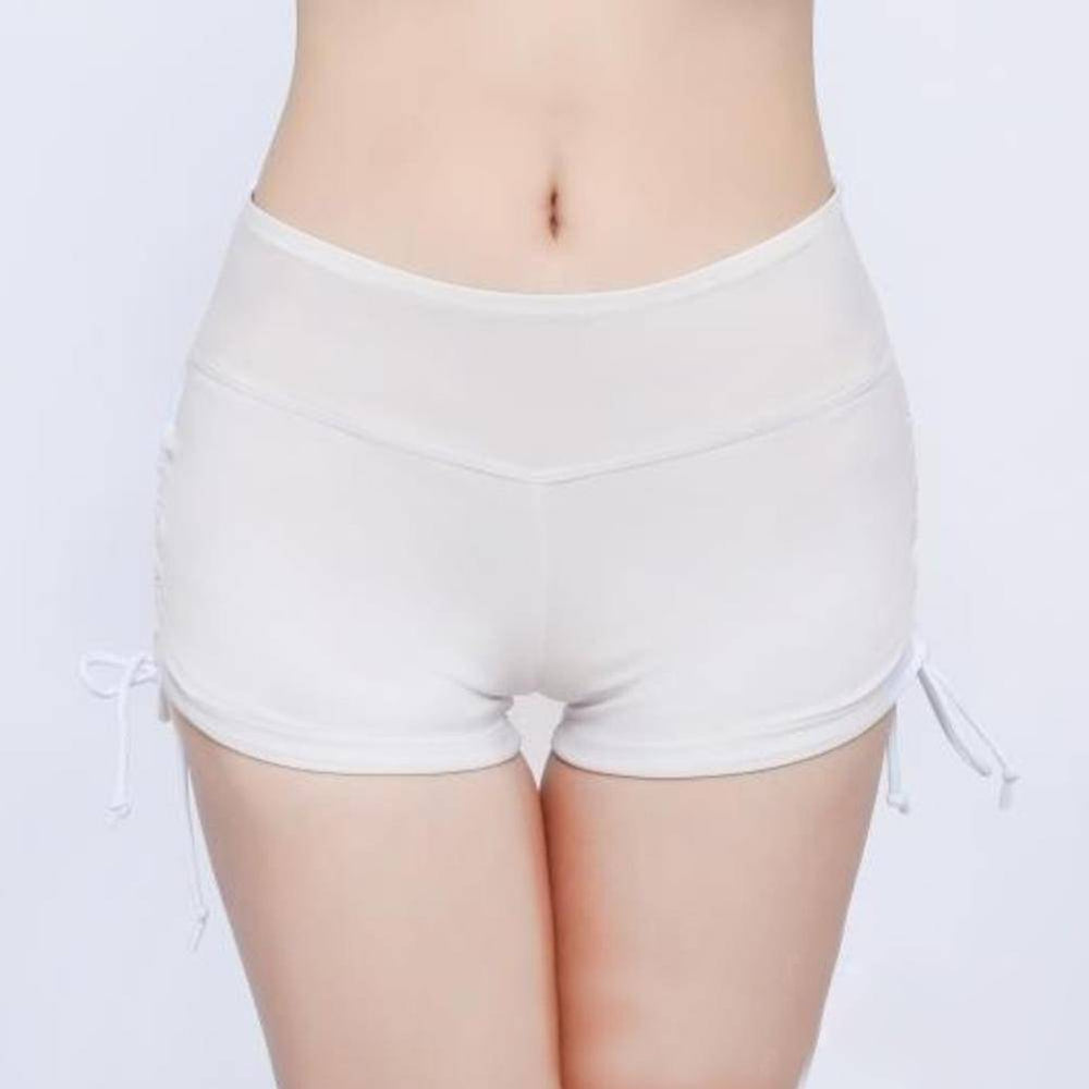 
                  
                    Summer Beach Women Solid Color Bikini Bottom Side Pleated Bandage Swim Shorts
                  
                