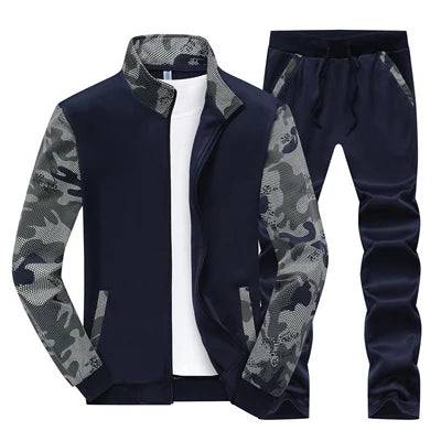 
                  
                    DIMUSI Spring Men Sportwear Sets Tracksuit Male Outwear Sweatshirts Patchwork Men Hoodies Stand Collar Male Tracksuit 4XL,TA046
                  
                