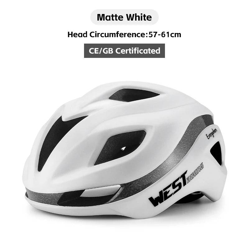 
                  
                    WEST BIKING Lightweight Cycling Aero Helmet Anti-Shock Men Women Bicycle Helmet Integrated Aerodynamic MTB Road Bike Safety Cap
                  
                