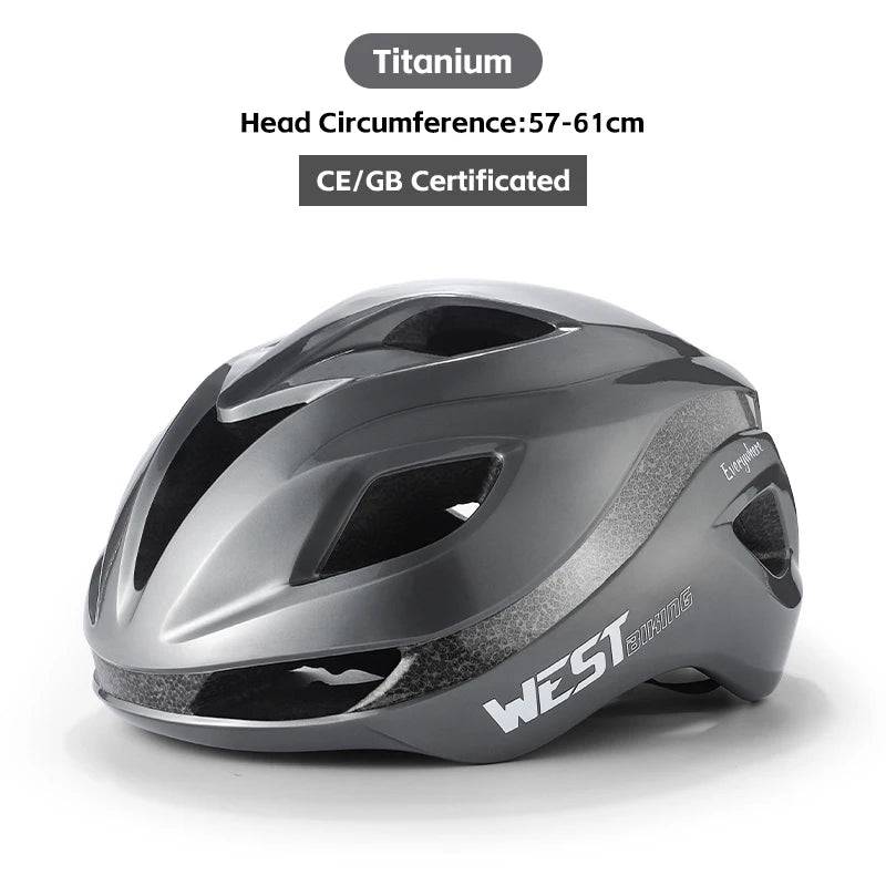 
                  
                    WEST BIKING Lightweight Cycling Aero Helmet Anti-Shock Men Women Bicycle Helmet Integrated Aerodynamic MTB Road Bike Safety Cap
                  
                