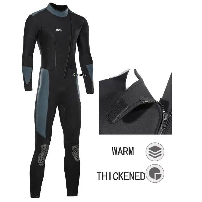 
                  
                    5mm Neoprene Wetsuit One-piece Women Men Long-sleeved Diving Suit Scuba Spearfishing Surfing Warm Swimsuit Equipment
                  
                