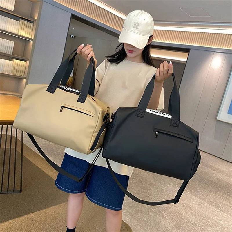 
                  
                    Large Capacity Yoga Gym Bag Waterproof  Women Swimming Outdoor Sports Bags Multifunction Hand Travel Duffle Weekend Package Bag
                  
                