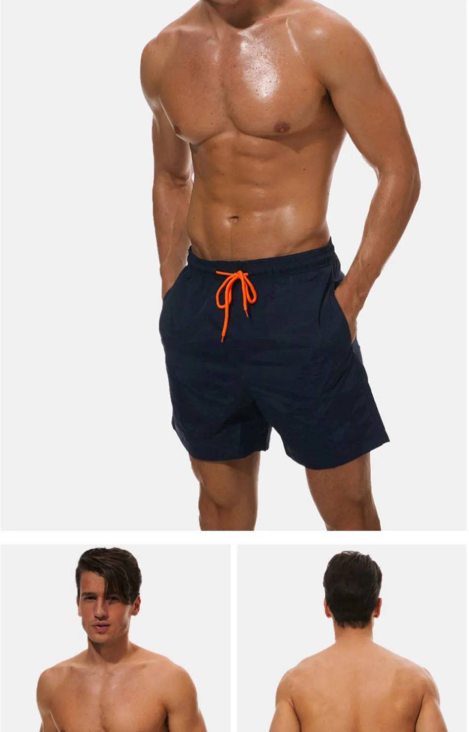 
                  
                    Summer Beach Bard Short Pants  Swimming Trunks Men For Boys Swim Shorts Beach Running Sexy Swimsuits Volleyball Mens Underwear
                  
                