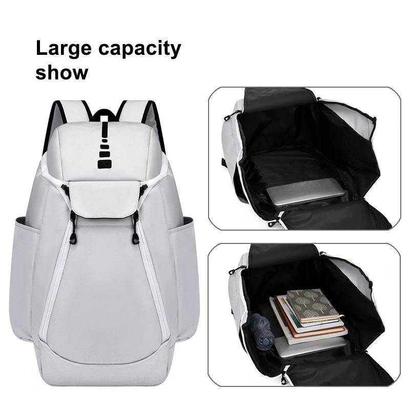 
                  
                    Large Capacity Basketball Backpack custom logo Outdoor Multifunctional Training Bag print number Sports Basketball Soccer Bag
                  
                