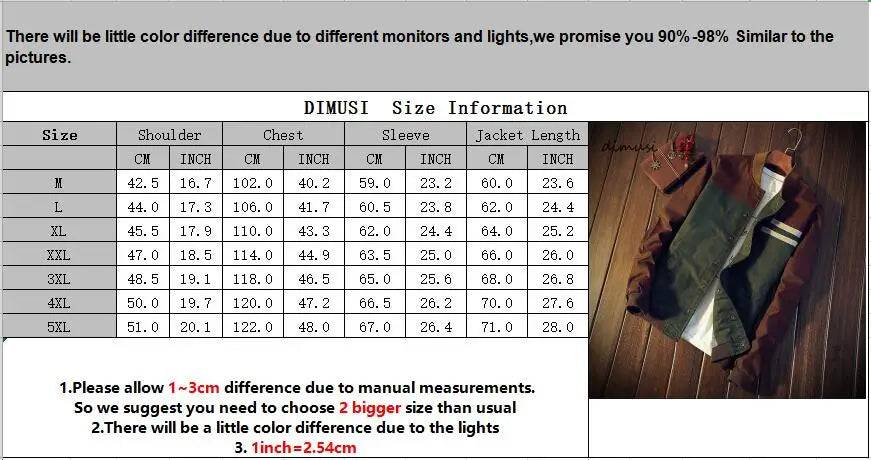 
                  
                    DIMUSI Autumn Mens Bomber Jacket Fashion Male Streetwear Hip Hop Slim Pilot Coats Men Baseball Windbreaker Coats Clothing 5XL
                  
                