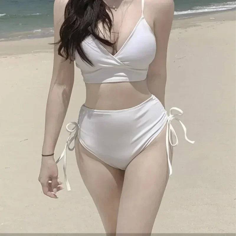 
                  
                    Swimsuit Women Micro Bikini Bathing Suit Fashion Sexy Summer New Model Korean Version Cinjunto De Dos Piezas Mujer
                  
                