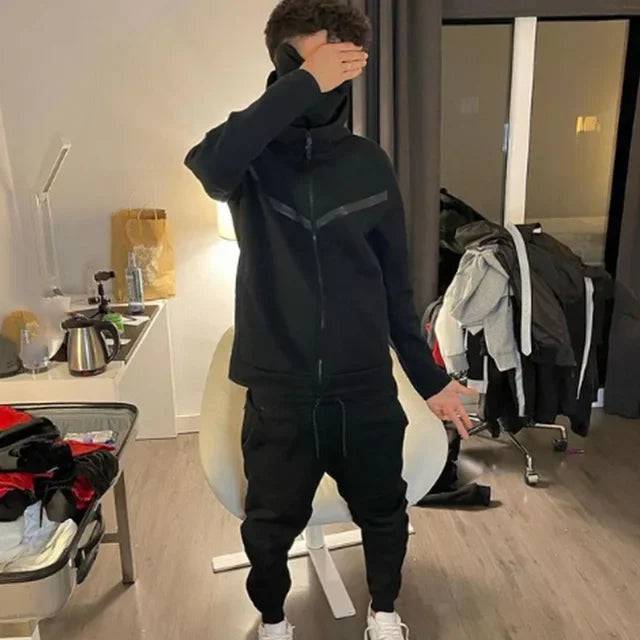 
                  
                    2023 Tracksuits Sports Suit Men's Hoodie Fashion Casual Sports Zipper Jacket Jacket Trousers Suitpant Sets Men New in Men's Sets
                  
                