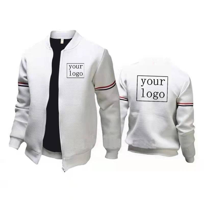 
                  
                    Your OWN Design Brand Logo/Picture Custom DIY Men's Jacket Fashion Sports Zipper Coat Tracksuit Outdoor Clothes Custom Outwear
                  
                