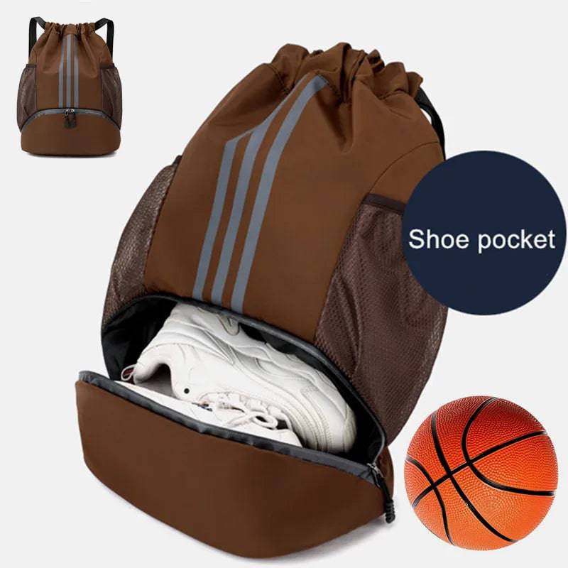 
                  
                    Men's Gym Bags Woman Travel Camping Fitness Male Large Ball Shoe Pocket For Basketball Students Bolsas Female Sports Backpacks
                  
                