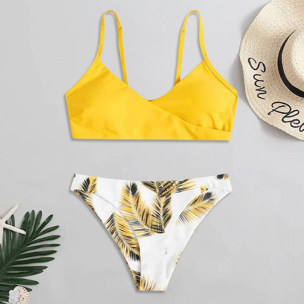 
                  
                    Floral Print Padded Swimsuit Bikini Set Women Push Up Y2k 2 Piece Swimwear Luxury Cover Up Beachwear Beach Mujer купальник
                  
                