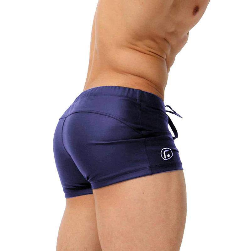 
                  
                    Sexy Mens Surf Briefs Summer Beach Low Rise Swimwear Nylon Fashion Male Quick Dry Swimming Trunks Elastic Plus Size Swimsuit
                  
                