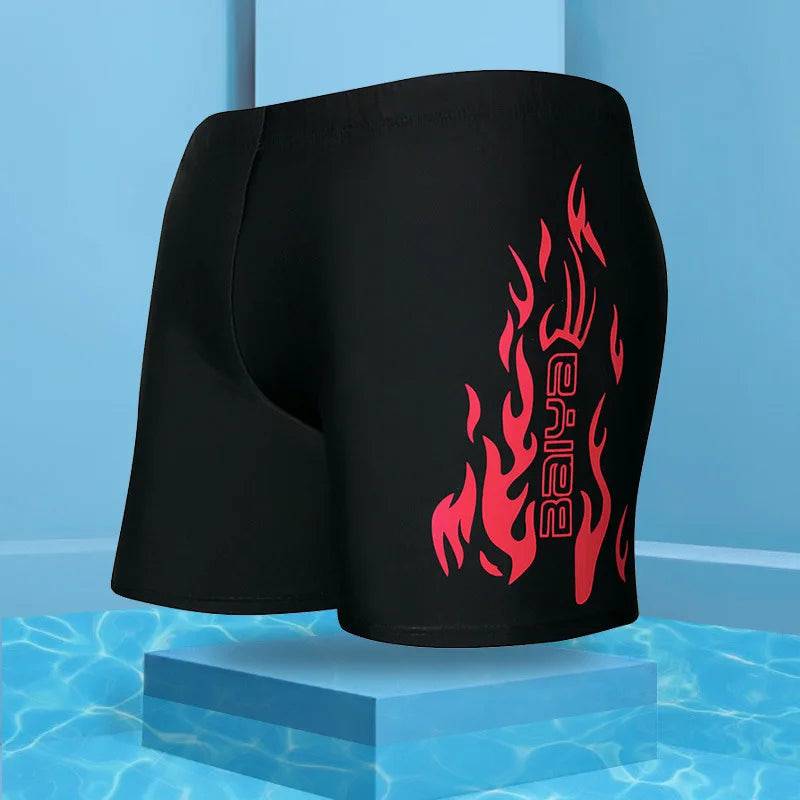 
                  
                    Men Elastic Swimming Trunks Swimwear Beach Swim Sport Short Briefs Surfing Summer Swimsuit Boxer Shorts Bathing Suit
                  
                