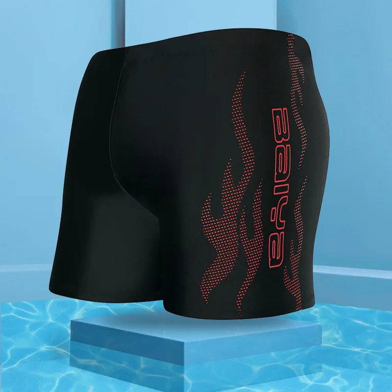 
                  
                    Men Elastic Swimming Trunks Swimwear Beach Swim Sport Short Briefs Surfing Summer Swimsuit Boxer Shorts Bathing Suit
                  
                