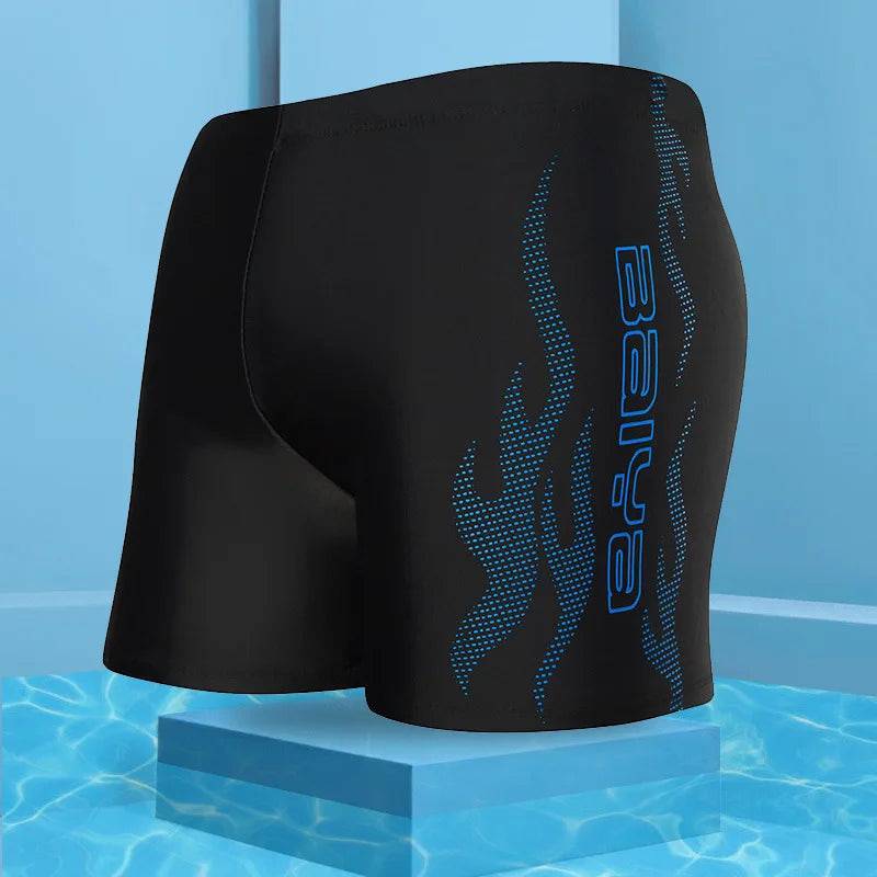 
                  
                    Men Elastic Swimming Trunks Swimwear Beach Swim Sport Short Briefs Surfing Summer Swimsuit Boxer Shorts Bathing Suit
                  
                