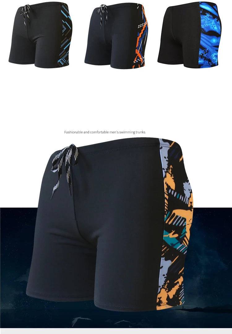 
                  
                    Summer Adult Swimming Trunks Men Swim Trunks Male Printing Boxer Swim Shorts Beach Surf Swimsuit Elastic Bathing Suit Swimwear
                  
                