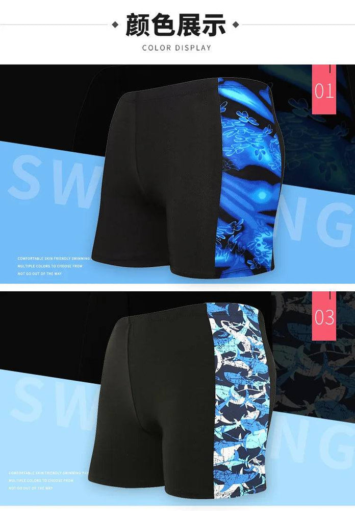 
                  
                    Summer Adult Swimming Trunks Men Swim Trunks Male Printing Boxer Swim Shorts Beach Surf Swimsuit Elastic Bathing Suit Swimwear
                  
                