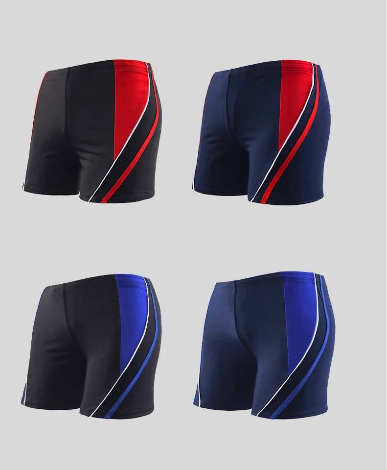 
                  
                    Men Elastic Swimming Trunk Swimwear Striped Beach Swim Sport Short Briefs Surfing Summer Swimsuit Boxer Shorts Bathing Suit
                  
                