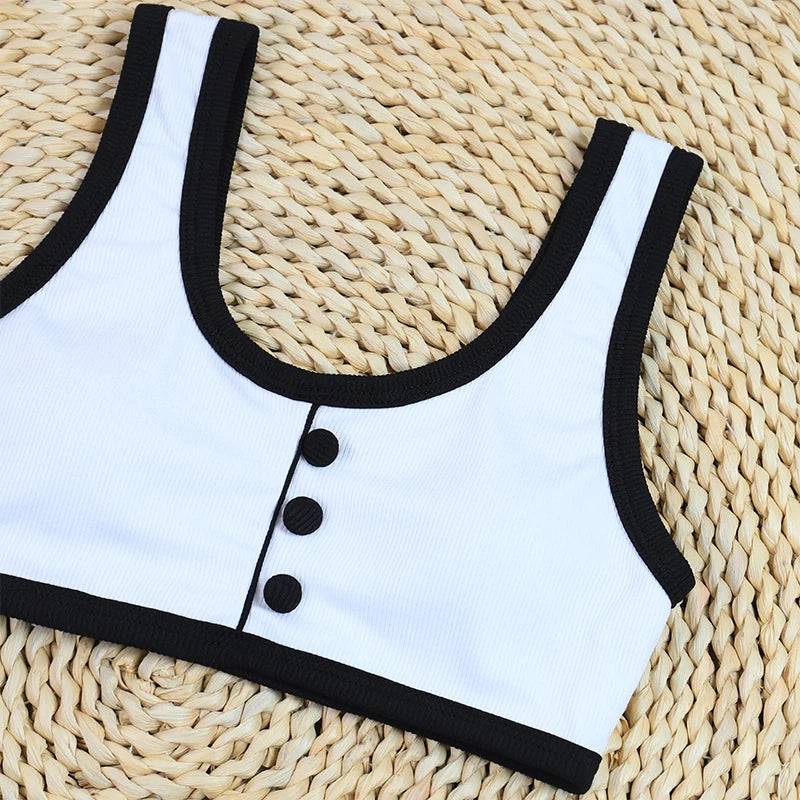 
                  
                    Woman Swimwear 2024 High Waist Bikinis Shorts Swimsuit Women Ribbed Two-piece Bathing Suits Summer Bikinis Set Swim Suits Green
                  
                