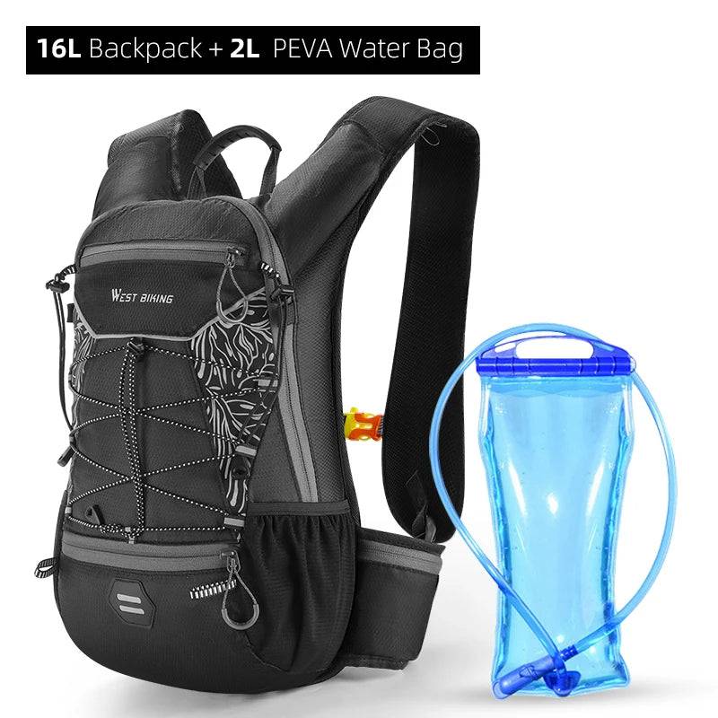 
                  
                    WEST BIKING Lightweight Outdoor Travel Backpack 16L Large Capacity Bicycle Sports Bag Climbing Hiking Cycling Hydration Backpack
                  
                