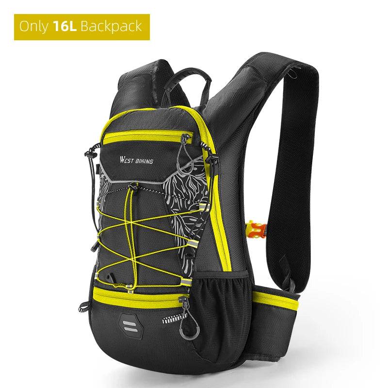 
                  
                    WEST BIKING Lightweight Outdoor Travel Backpack 16L Large Capacity Bicycle Sports Bag Climbing Hiking Cycling Hydration Backpack
                  
                