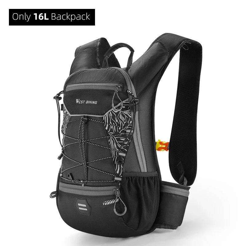 
                  
                    WEST BIKING Lightweight Outdoor Travel Backpack 16L Large Capacity Bicycle Sports Bag Climbing Hiking Cycling Hydration Backpack
                  
                