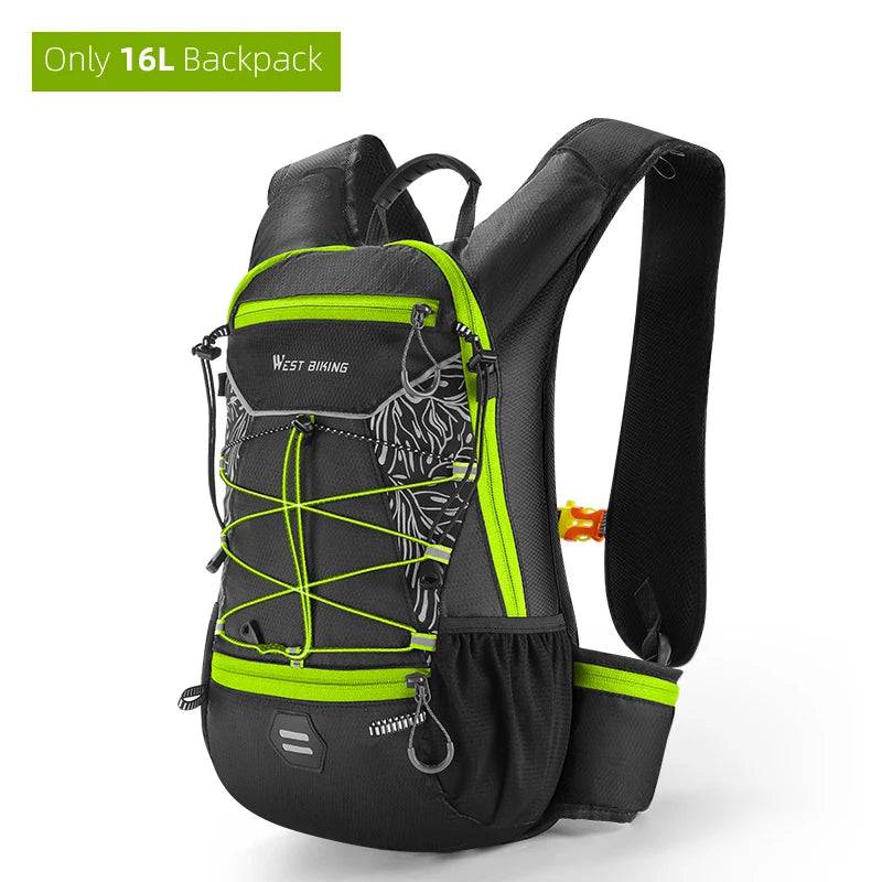 
                  
                    WEST BIKING Lightweight Outdoor Travel Backpack 16L Large Capacity Bicycle Sports Bag Climbing Hiking Cycling Hydration Backpack
                  
                