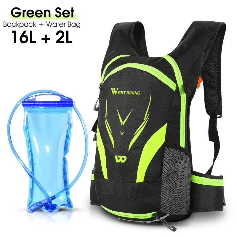 
                  
                    WEST BIKING Lightweight Outdoor Travel Backpack 16L Large Capacity Bicycle Sports Bag Climbing Hiking Cycling Hydration Backpack
                  
                