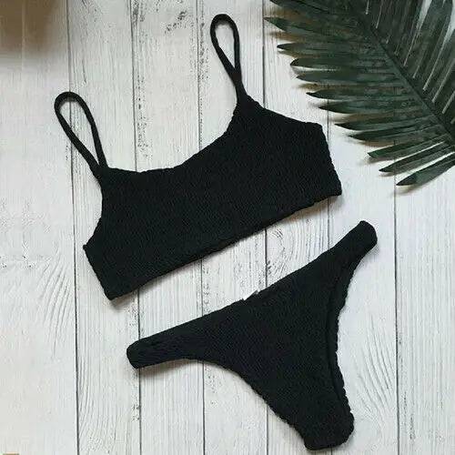 
                  
                    New Hot Sale Sexy Women Push-up Padded Bra Bikini Set Pleated Swimsuit Swimwear Swimming Beach Bathing Costume Bikini Set
                  
                