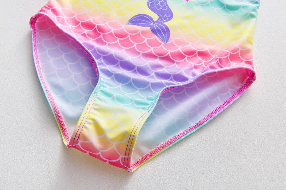 
                  
                    2~11Y Girls Swimsuit One Piece Girls Swimwear Rainbow print Children Swimwear Girls Swimming Outfit Kids Beachwear
                  
                