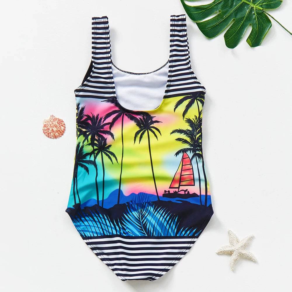 
                  
                    2~11Y Girls Swimsuit One Piece Girls Swimwear Rainbow print Children Swimwear Girls Swimming Outfit Kids Beachwear
                  
                