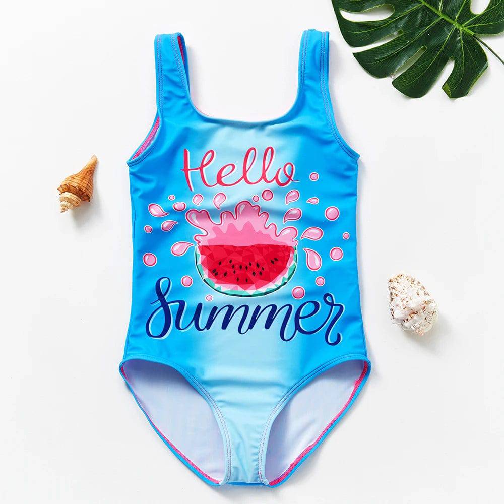 
                  
                    2~11Y Girls Swimsuit One Piece Girls Swimwear Rainbow print Children Swimwear Girls Swimming Outfit Kids Beachwear
                  
                