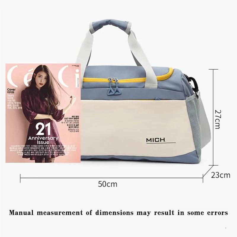 
                  
                    2024 Fashionable Large Capacity Portable Travel Bag Lightweight Short-distance Duffle Storage Messenger Bag Sports Gym Bag
                  
                