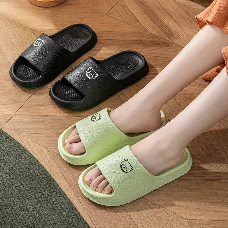 
                  
                    EVA Summer Women Fashion Cute Outdoor Non-Slip Rubber Slippers Indoor Soft Sole Couple Graffiti Sandals
                  
                