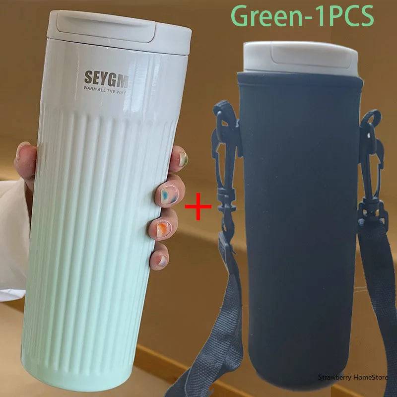 
                  
                    500ML Portable Coffee Mugs Stainless Steel Thermo Bottles Car Office Water Bottle Vacuum Flasks Coffee Cup Travel Thermal Cup
                  
                