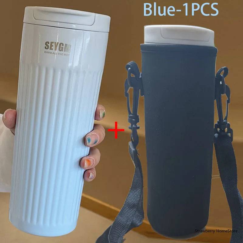 
                  
                    500ML Portable Coffee Mugs Stainless Steel Thermo Bottles Car Office Water Bottle Vacuum Flasks Coffee Cup Travel Thermal Cup
                  
                