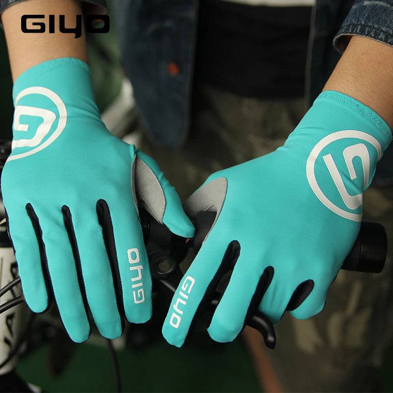 
                  
                    Giyo Wind Breaking Cycling Full Finger Gloves Touch Screen Anti-slip Bicycle Lycra Fabric Mittens Bicicleta Road Bike Long Glove
                  
                