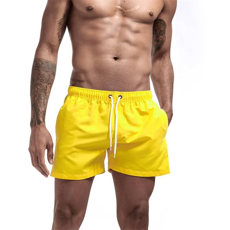 
                  
                    Mens Swim Trunks with Pockets Mesh Liner Summer Casual Beach Board Shorts Quick Dry Swimming Bathing Suit Swimsuit Swimwear
                  
                