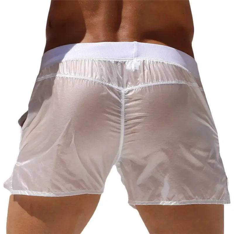 
                  
                    Summer Swimwear Men Shorts Swimsuits Swim Trunks Boxer Man Breathable Briefs Surf Board Sunga Swim Suits Maillot De Bain Beach
                  
                