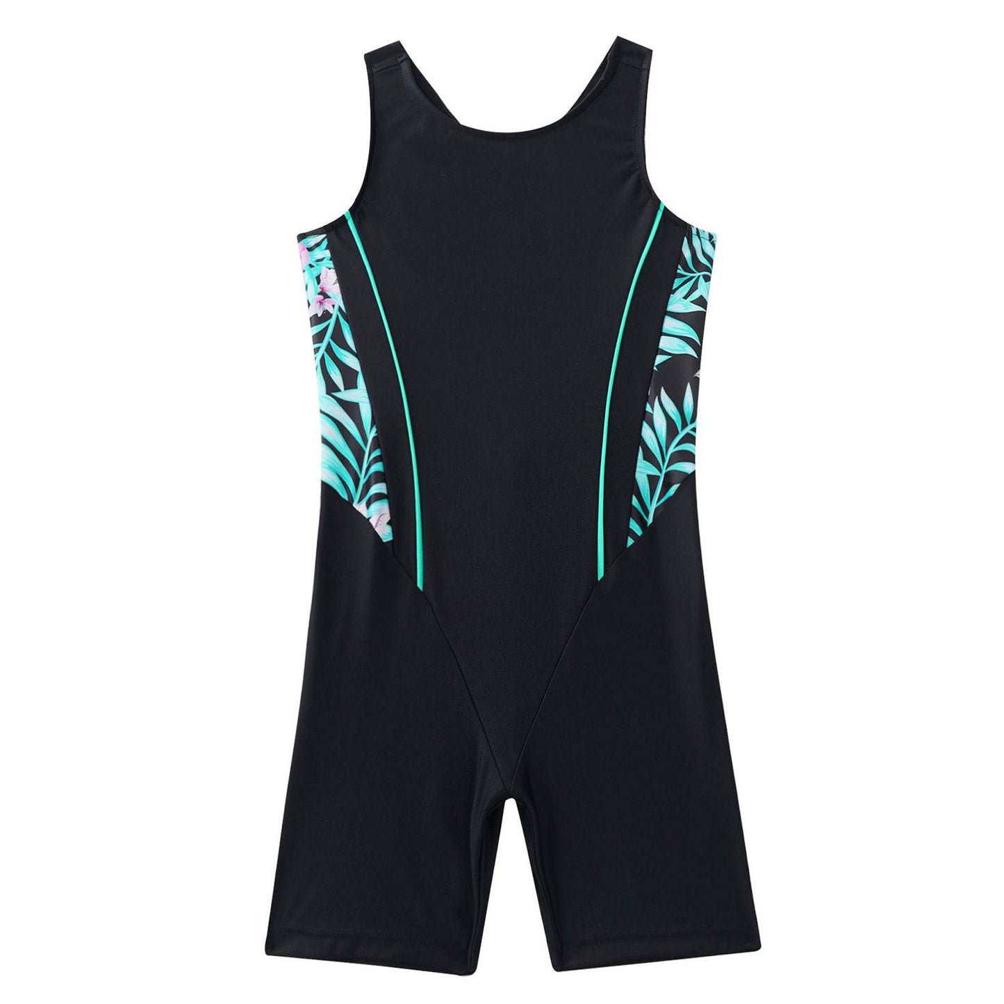 
                  
                    Kids Girls Legsuit Swimsuit Sleeveless One Piece Swimwear Sports Rashguard Shorty Wetsuit Surfing Swimming Jumpsuit Bodysuit
                  
                