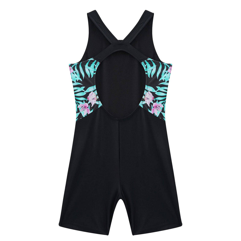 
                  
                    Kids Girls Legsuit Swimsuit Sleeveless One Piece Swimwear Sports Rashguard Shorty Wetsuit Surfing Swimming Jumpsuit Bodysuit
                  
                