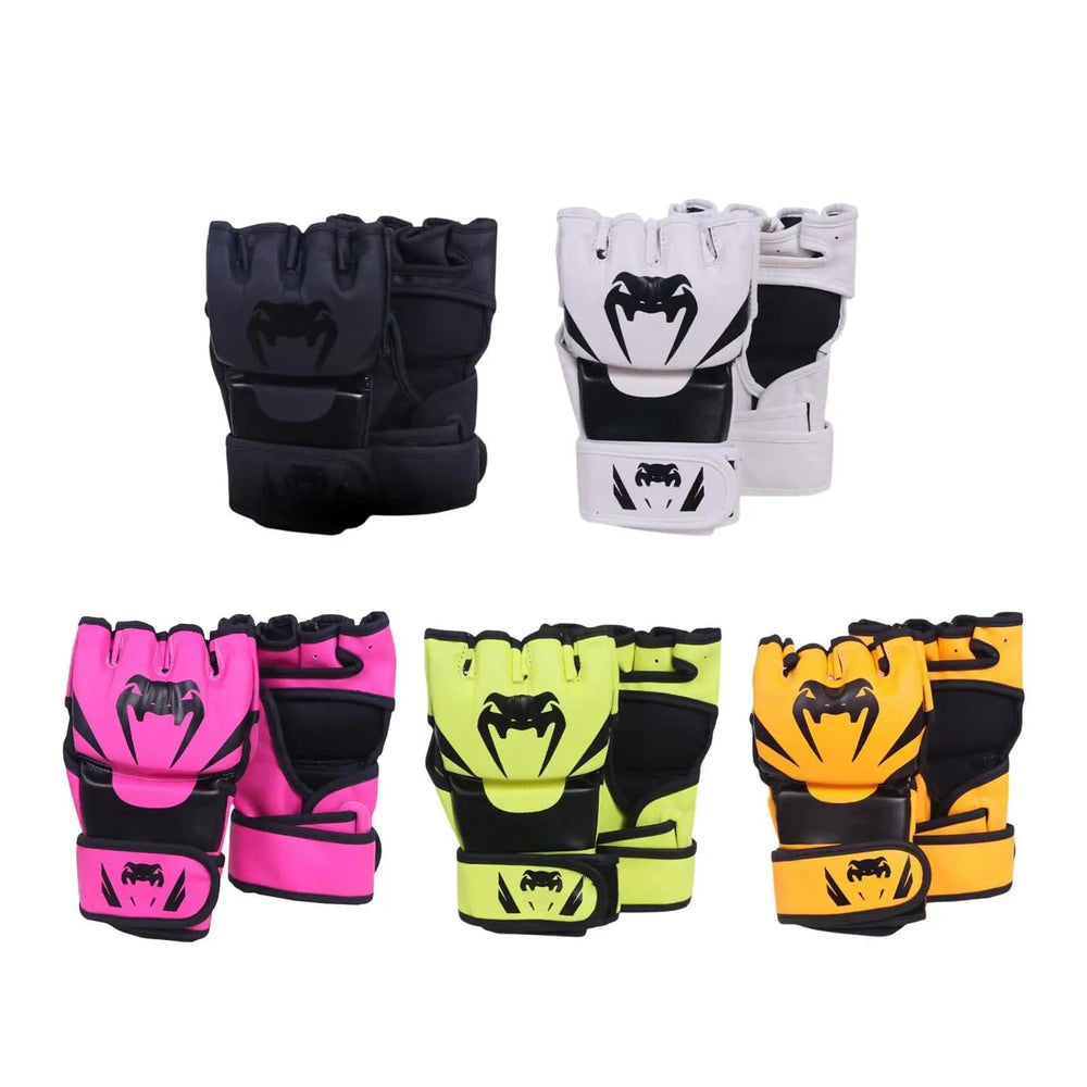 Mma Gloves Half Finger Waterproof Portable Punch Bag Martial Arts Gloves for Men Women Adult Unisex Fitness Grappling Sparring