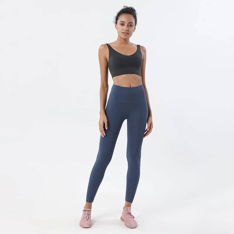 
                  
                    SOISOU Nylon Tracksuits Women's Yoga Set Sports Suit Gym Fitness Bra Leggings Women Lounge Wear Crop Tops Sexy 18 Colors
                  
                