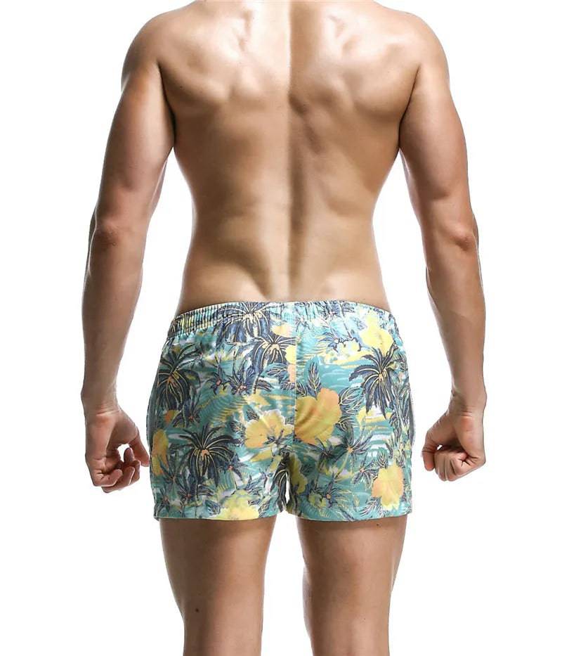 
                  
                    SEOBEAN Summer Hot Short Men Board Shorts Coconut Leaf Pattern Sea Beach Style Men's Shorts Men Quick Dry Shorts Trunks
                  
                