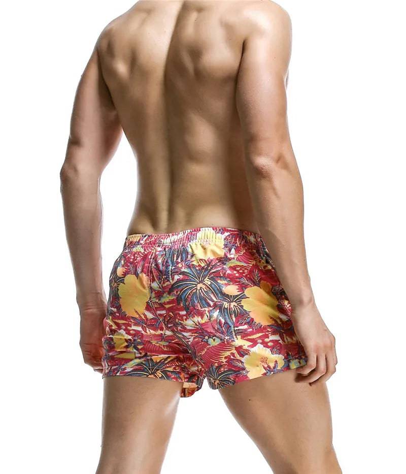 
                  
                    SEOBEAN Summer Hot Short Men Board Shorts Coconut Leaf Pattern Sea Beach Style Men's Shorts Men Quick Dry Shorts Trunks
                  
                