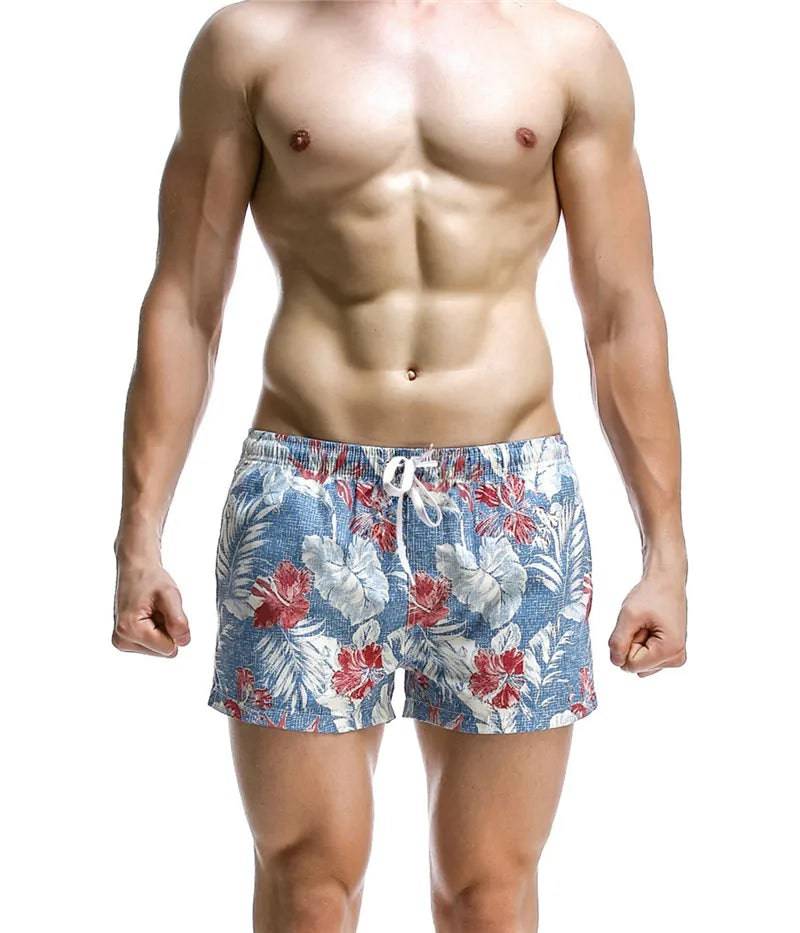 
                  
                    SEOBEAN Summer Hot Short Men Board Shorts Coconut Leaf Pattern Sea Beach Style Men's Shorts Men Quick Dry Shorts Trunks
                  
                